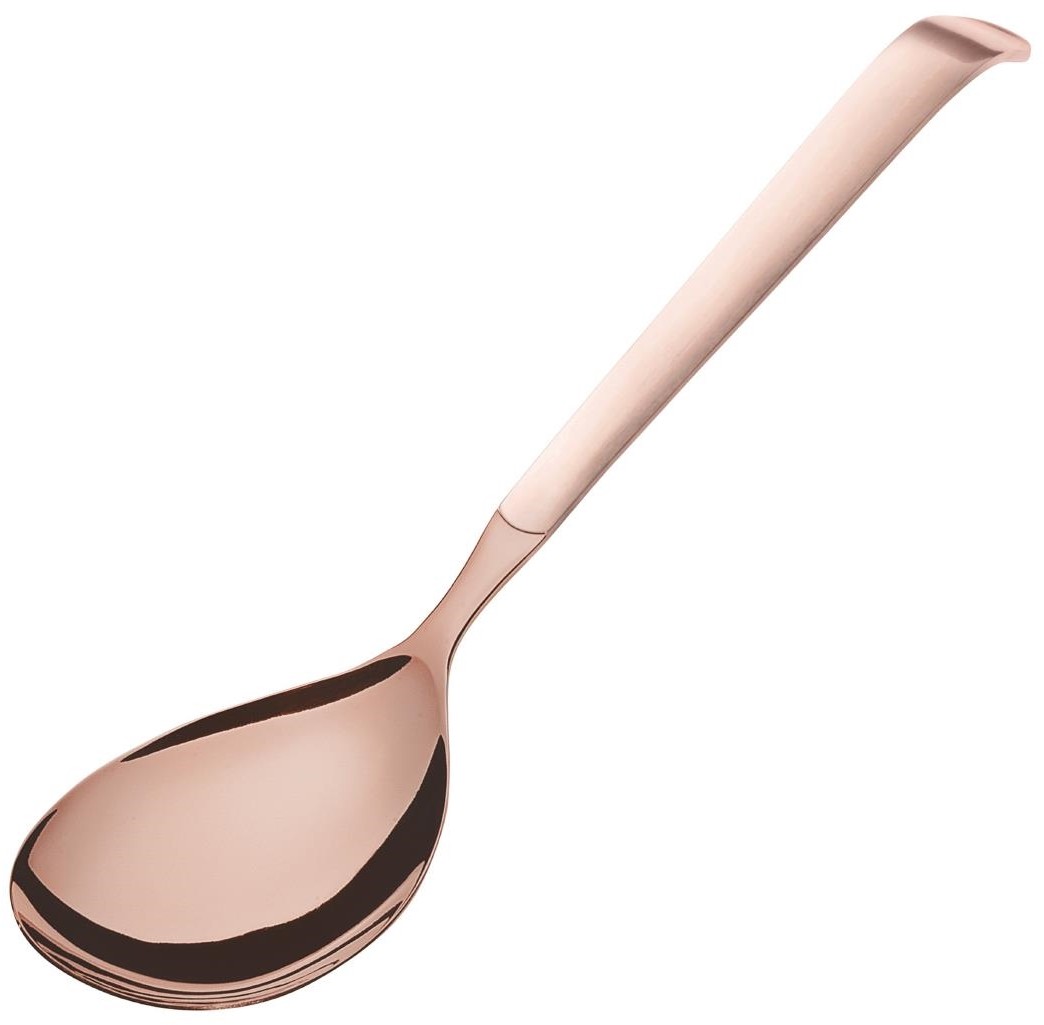  Amefa Cuill&egrave;res de service pleines en cuivre Buffet (lot de 6) 