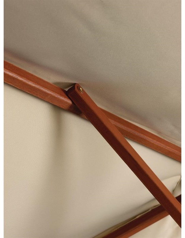  Bolero Parasol rond &eacute;cru 3m 