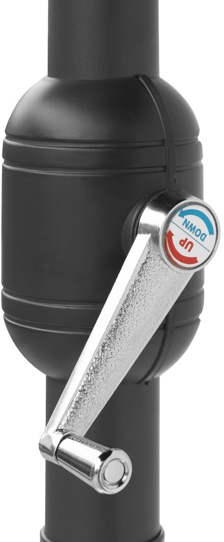  Bolero Parasol rond Seville 3m noir 