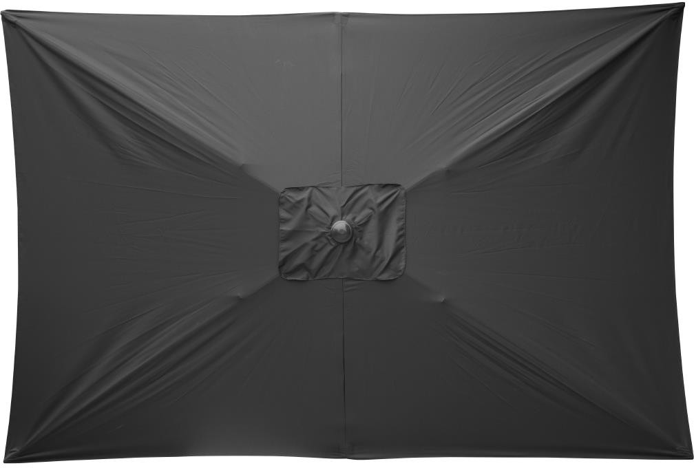  Bolero Parasol rectangulaire Seville 2x3m noir 