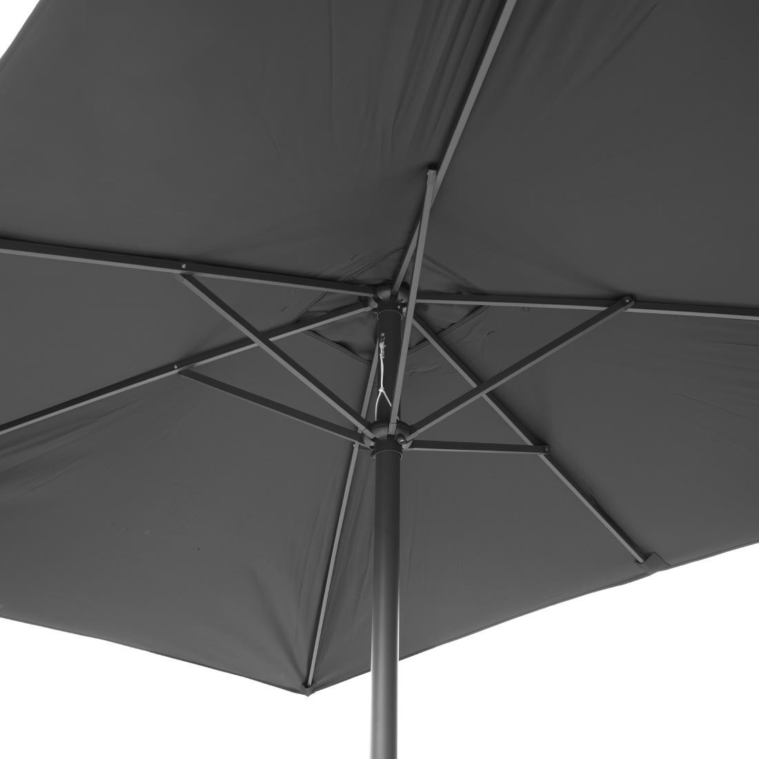  Bolero Parasol rectangulaire Seville 2x3m noir 