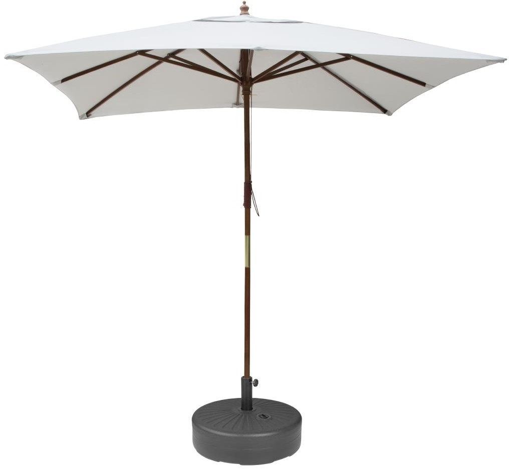  Bolero Pied de parasol en plastique noir 40L 