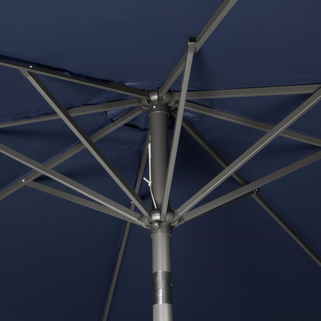  Bolero Parasol rond Seville 3m bleu marine 