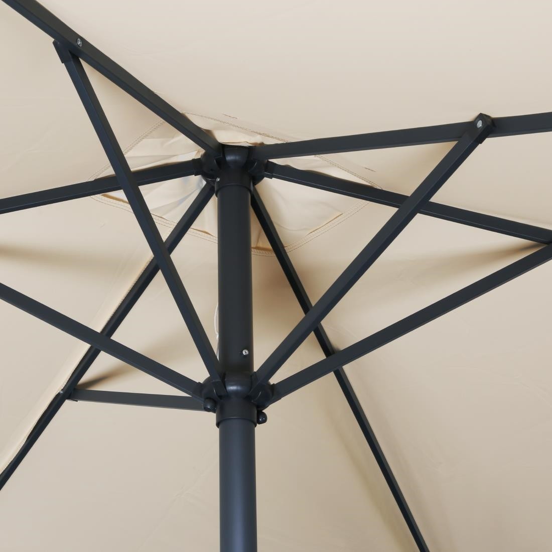  Bolero Parasol rectangulaire Seville 2x3m cr&egrave;me 