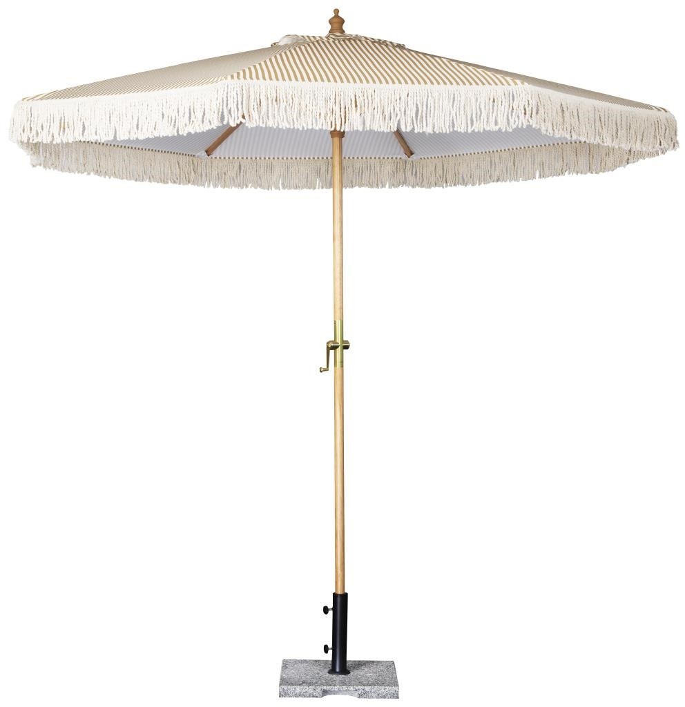  Bolero Parasol rond &agrave; rayures Sicile 2,5m 