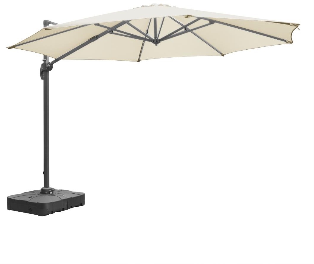  Bolero Pied de parasol robuste &agrave; remplir 100 kg (rempli) 