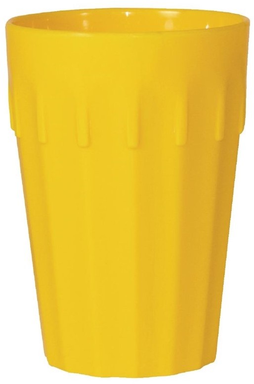  Kristallon Gobelet en polycarbonate jaune 260ml 