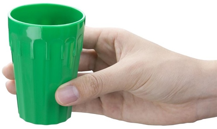  Kristallon Verre en polycarbonate vert 142ml 
