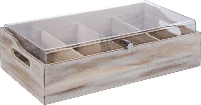  APS Range-couverts avec couvercle 510&nbsp;x&nbsp;280&nbsp;mm 
