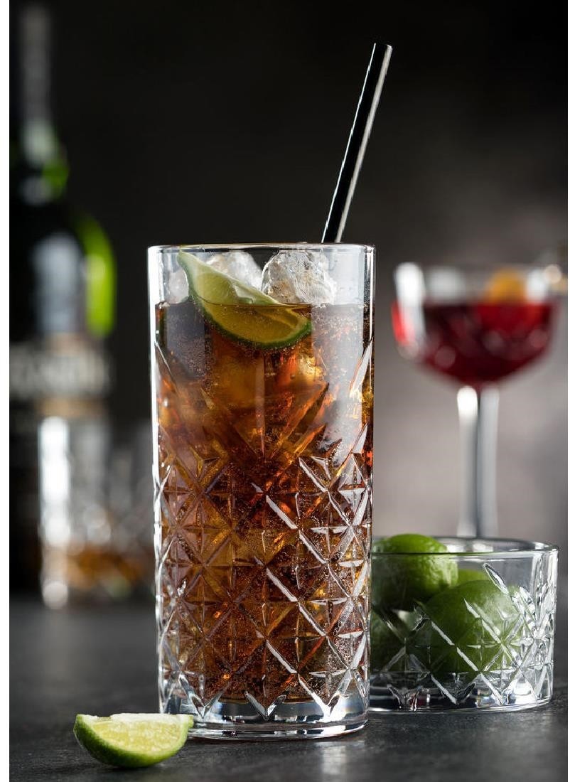  Utopia Verres long drink Timeless Vintage 370 ml (lot de 12) 