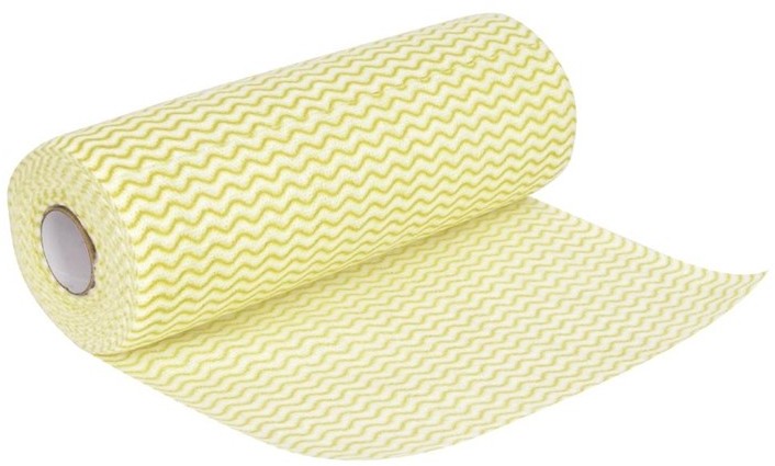  Jantex Chiffons non tiss&eacute;s jaunes 