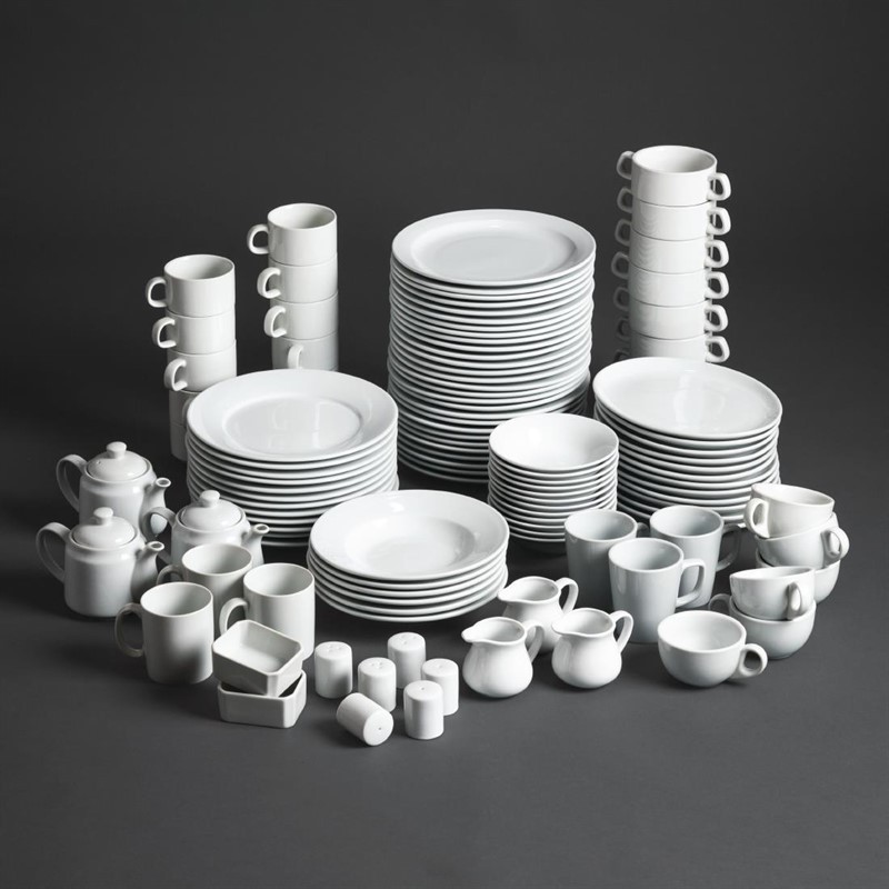  Athena Hotelware Assiettes &agrave; bord large 165mm 