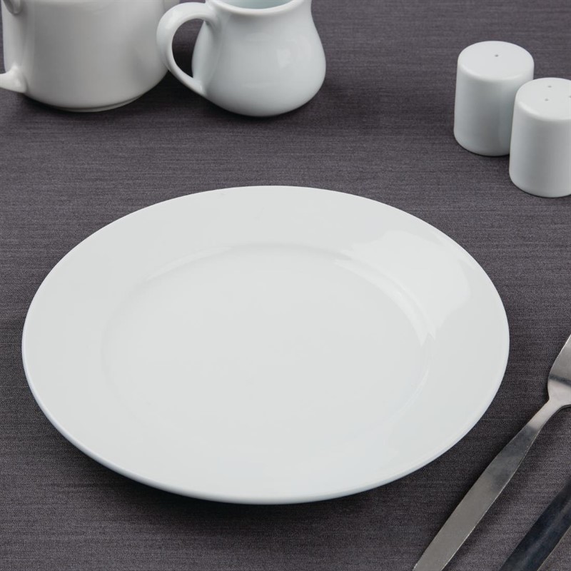  Athena Hotelware Assiettes &agrave; bord large 228mm 