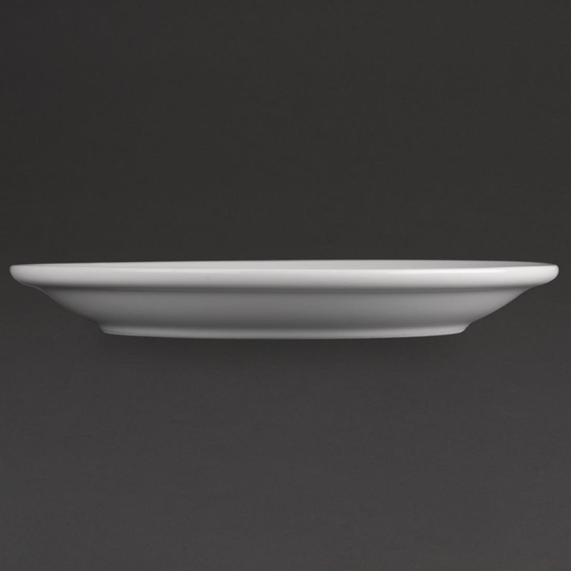  Athena Hotelware Assiettes &agrave; bord &eacute;troit 165mm 