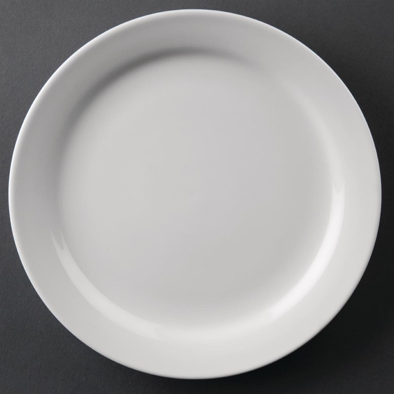  Athena Hotelware Assiettes &agrave; bord &eacute;troit 165mm 