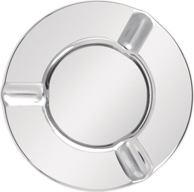  Olympia Cendrier inox anti-vent 90mm x 6 
