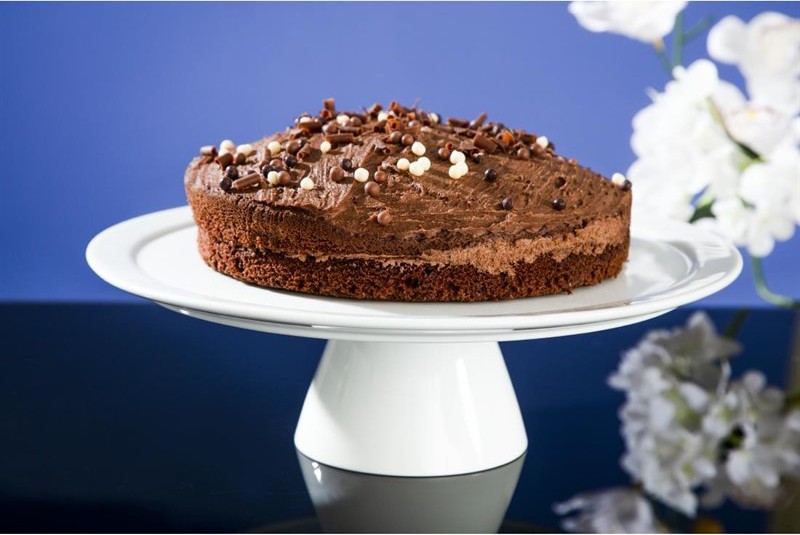  Bia Pr&eacute;sentoir &agrave; g&acirc;teau en porcelaine 305mm 