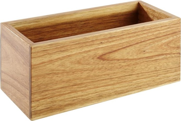  APS Rangement de table acacia 100 x 230mm 