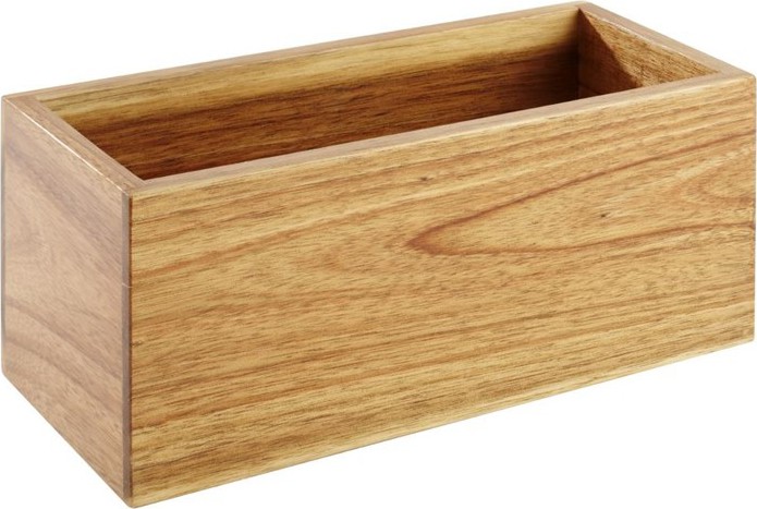  APS Rangement de table acacia 100 x 230mm 