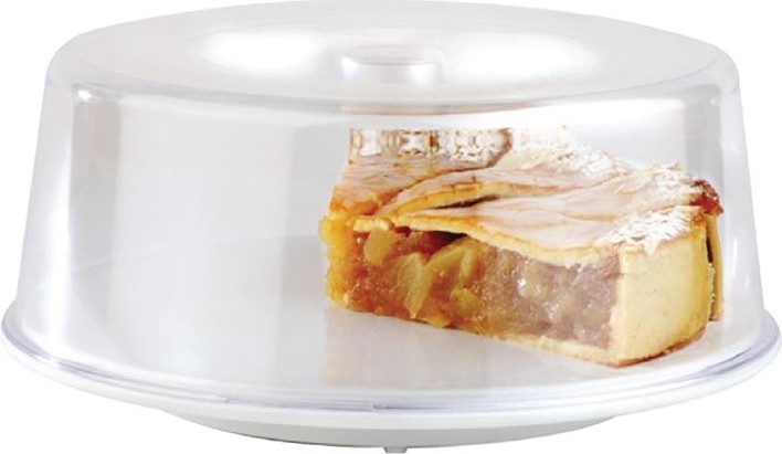 APS Couvercle pour plat &agrave; g&acirc;teau en plastique Pure 