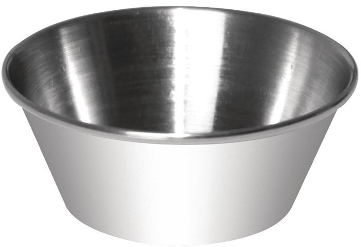  Olympia Pots à sauce en acier inoxydable 45ml 