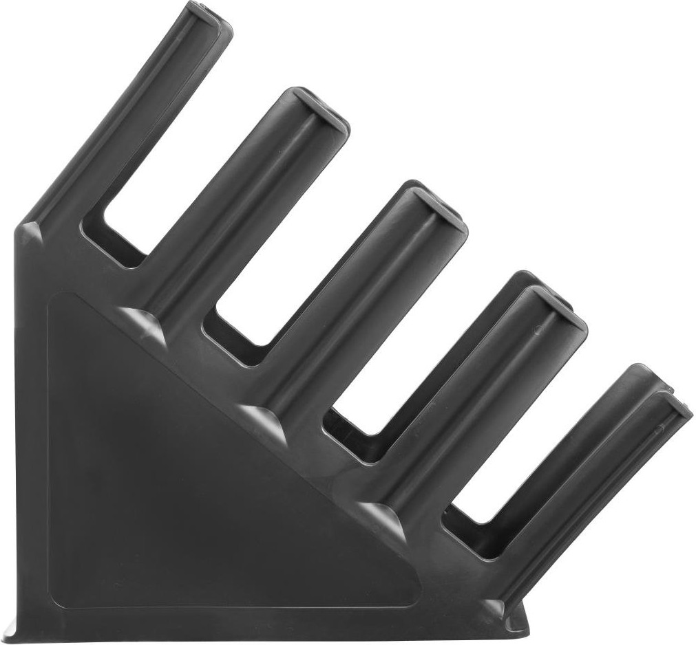  Olympia Porte-gobelets en  polypropylene noir Kristallon 4 emplacements 