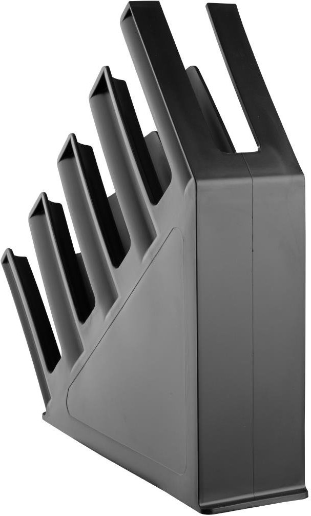  Olympia Porte-gobelets en  polypropylene noir Kristallon 4 emplacements 