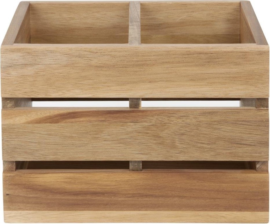  Olympia Organisateur de table en bois d'acacia 210x160x150mm 