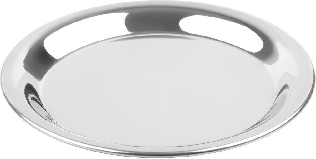  Olympia Plateau &agrave; addition rond en inox 150mm 