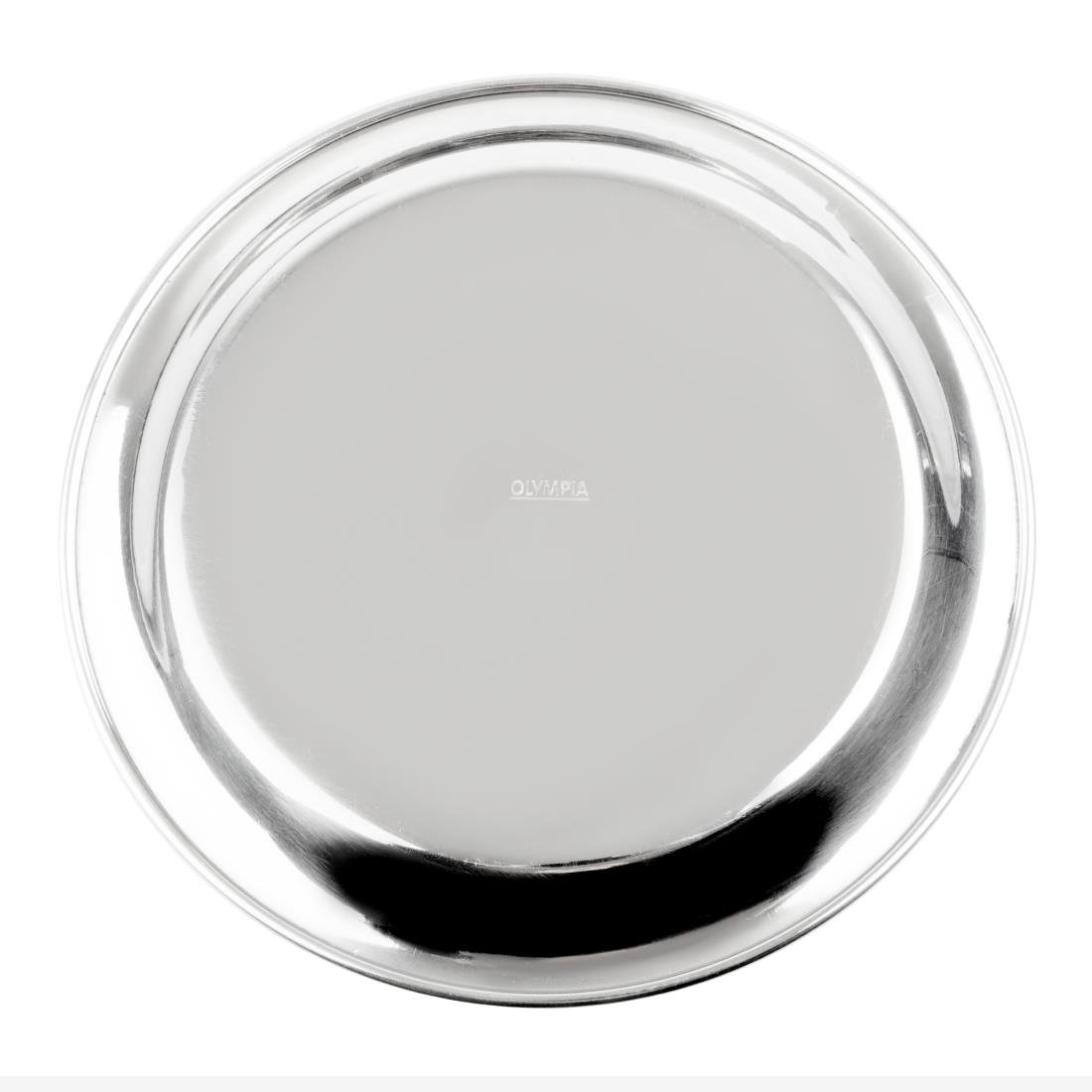  Olympia Plateau &agrave; addition rond en inox 150mm 