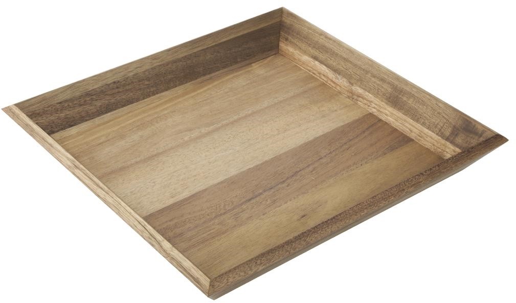  Olympia Plateau rectangulaire en acacia 380x355mm 