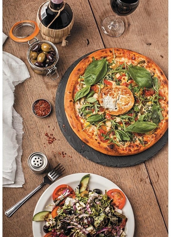  Olympia Plateau &agrave; pizza en ardoise 330mm 