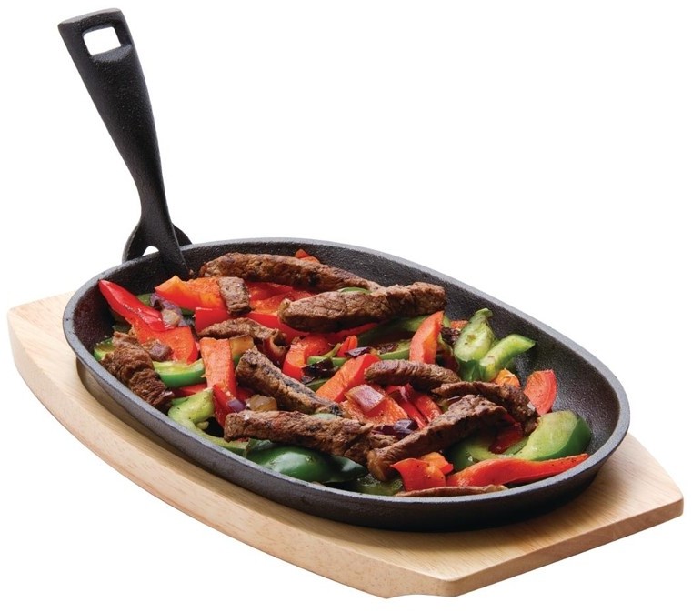  Olympia Plat en fonte ovale 280x190mm 
