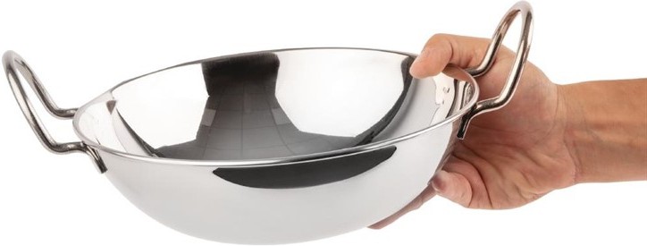  Olympia Plat Balti inox 230mm 