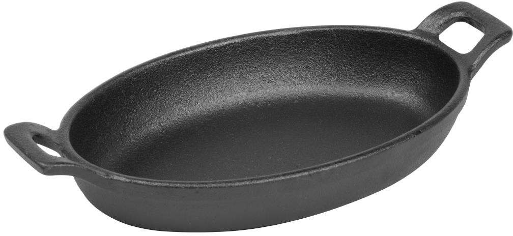  Olympia Plat &agrave; oreilles ovale en fonte 180 x 120 mm 