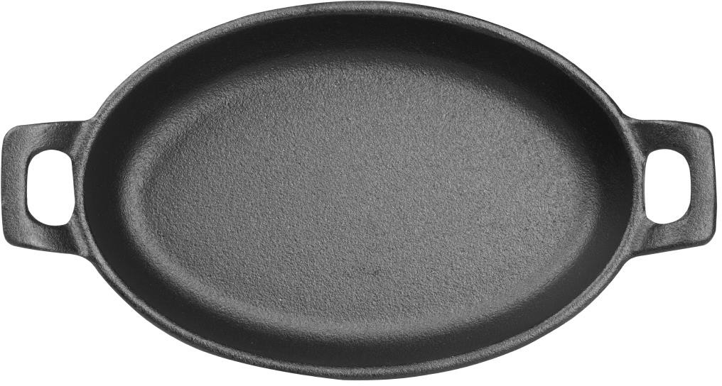  Olympia Plat &agrave; oreilles ovale en fonte 180 x 120 mm 