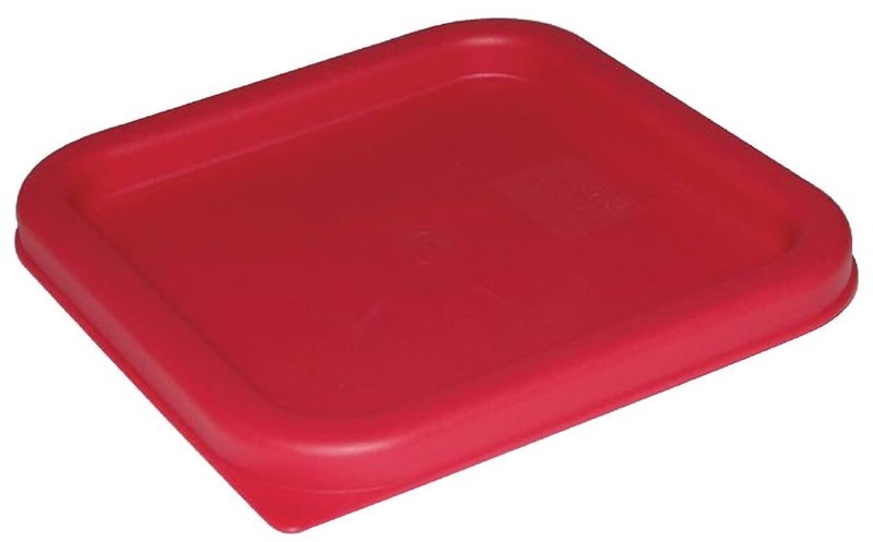  Vogue Couvercle carr&eacute; rouge moyen Vogue 