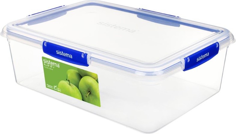  Sistema Bo&icirc;te alimentaire rectangulaire Klip It Plus 7,5L 