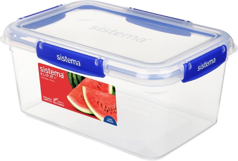  Sistema Bo&icirc;te alimentaire rectangulaire Klip It Plus 3,35L 