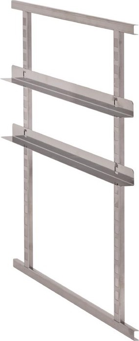  Cambro Lot de 2 glissi&egrave;res inox pour DW585 