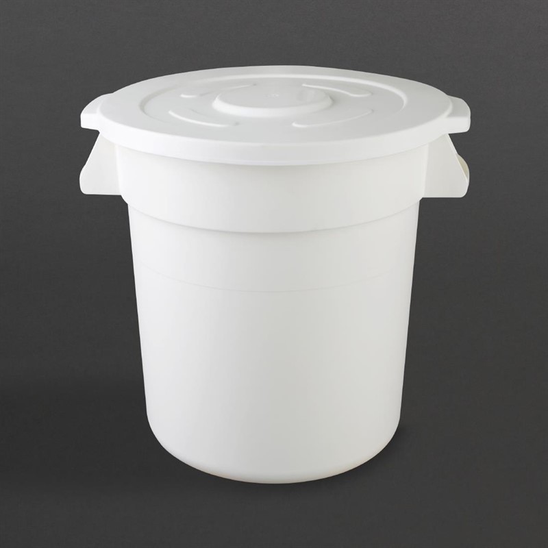  Vogue Conteneur rond blanc 38L 