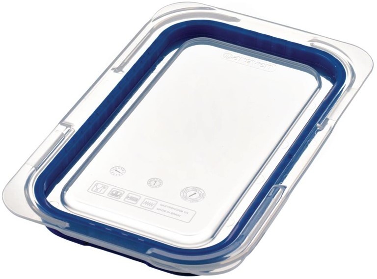  Araven Couvercle bleu en ABS sans BPA GN1/4 