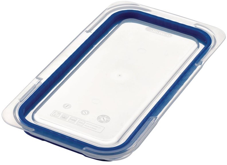  Araven Couvercle bleu en ABS sans BPA GN 1/3 