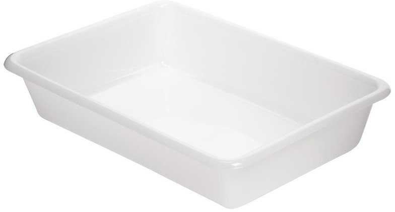  Araven Bac alimentaire peu profond transparent 435mm 
