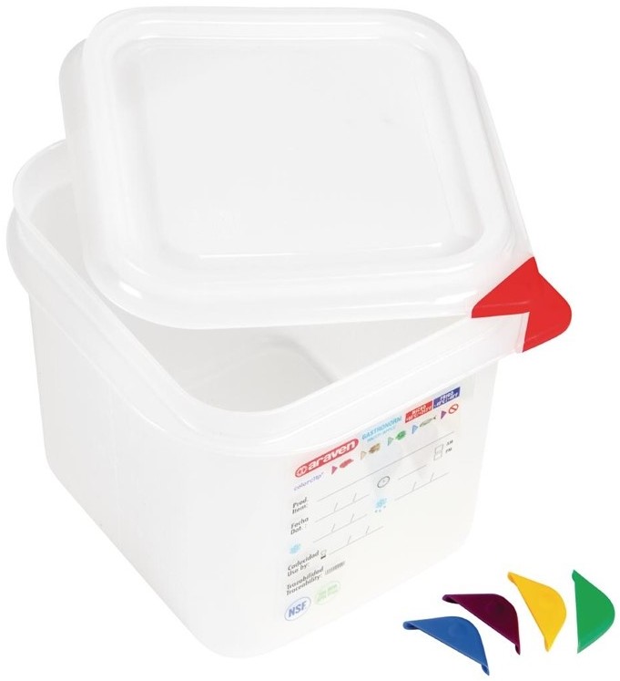  Araven Bo&icirc;te alimentaire GN 1/6 2,6L 