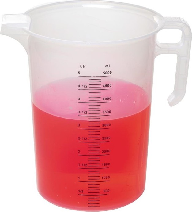 Gastronoble Pichet mesureur en polypropyl&egrave;ne 5L 