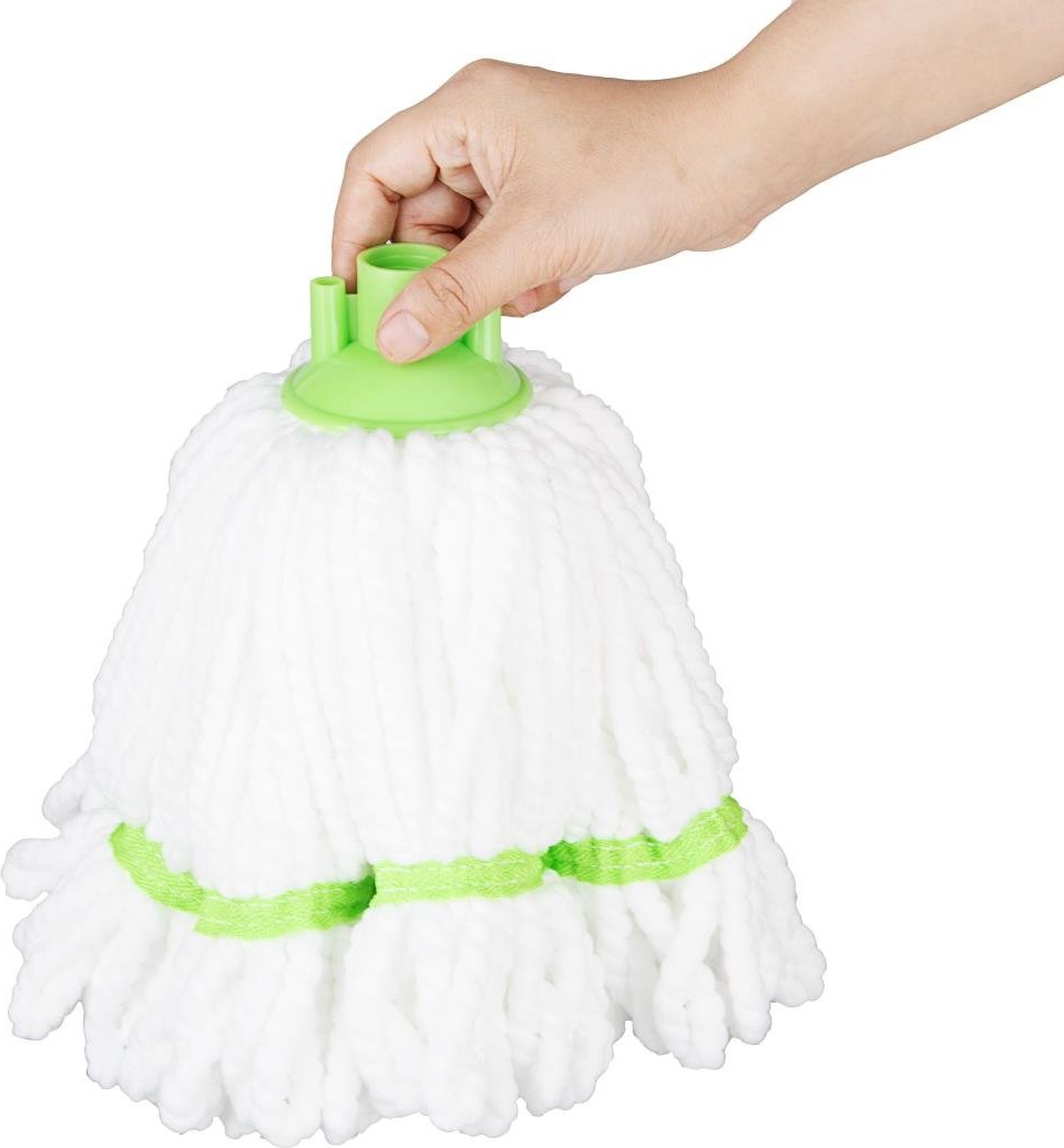  Jantex T&ecirc;te serpilli&egrave;re en microfibre bande verte 150g 