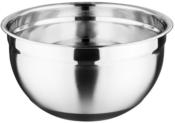  Vogue Bassine acier inoxydable fond silicone 5L 
