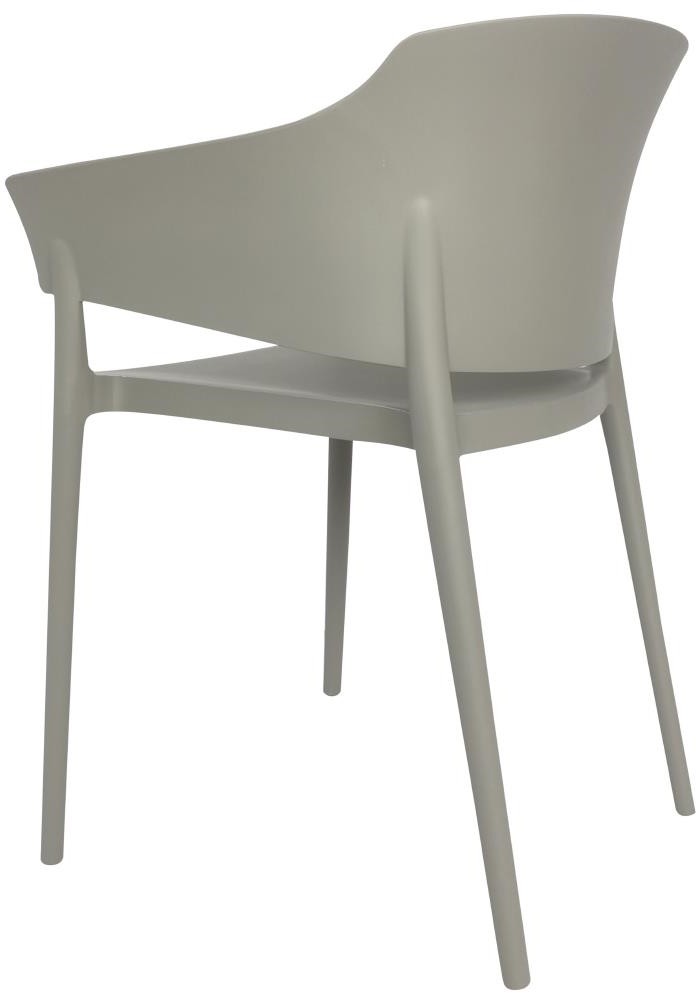  Bolero Fauteuils Lorenzo Caf&eacute; gris (lot de 2) 