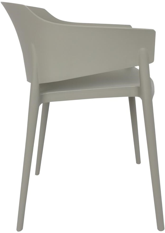  Bolero Fauteuils Lorenzo Caf&eacute; gris (lot de 2) 